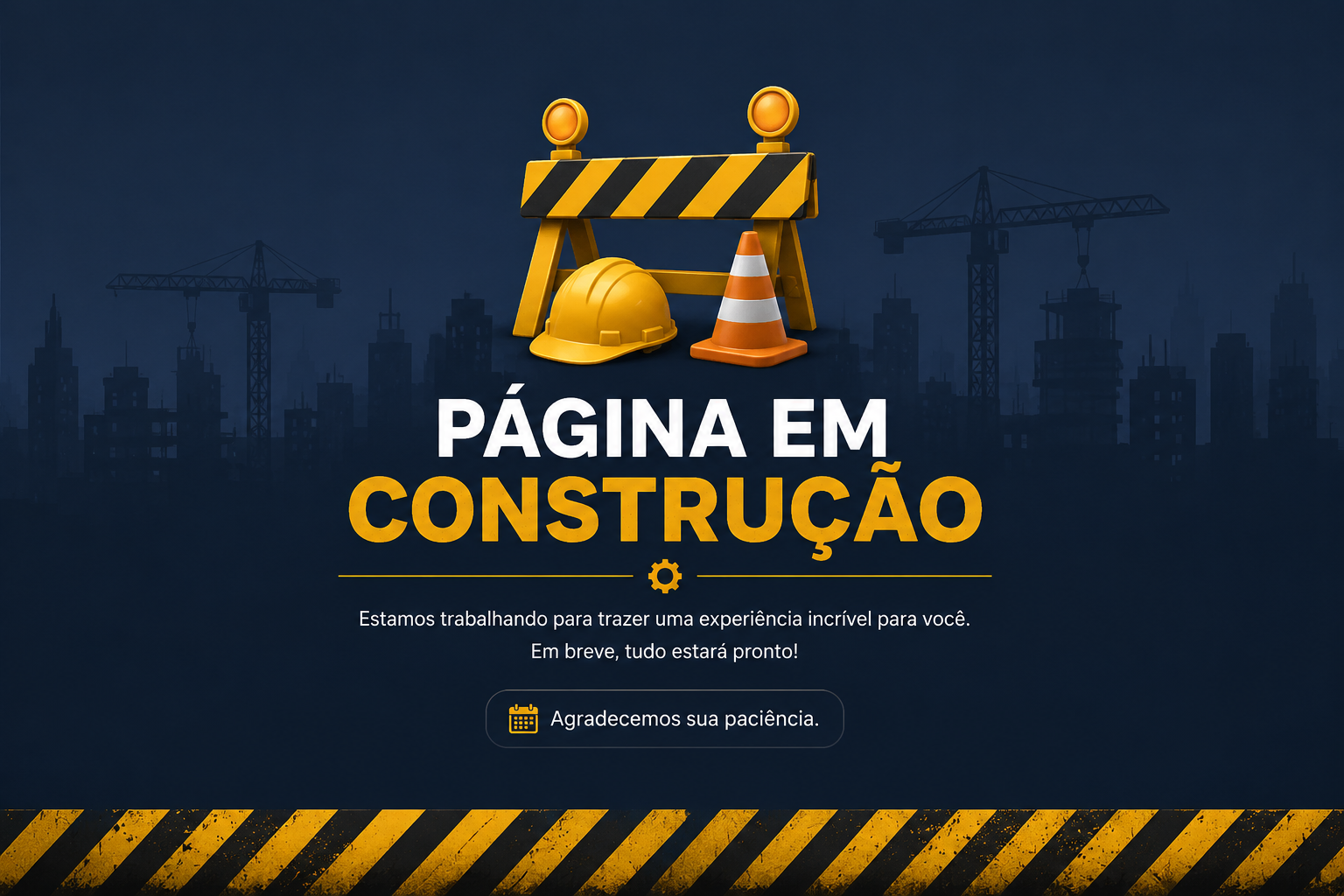 Página em Construção